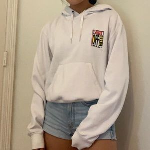 Vans White Hoodie